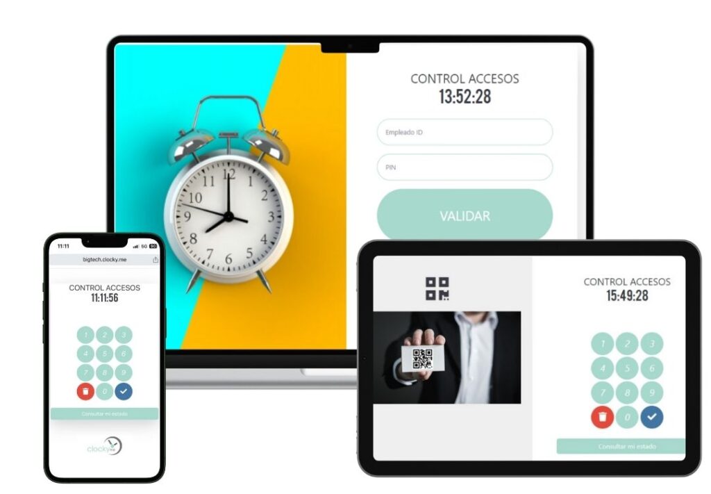 Control horario digital