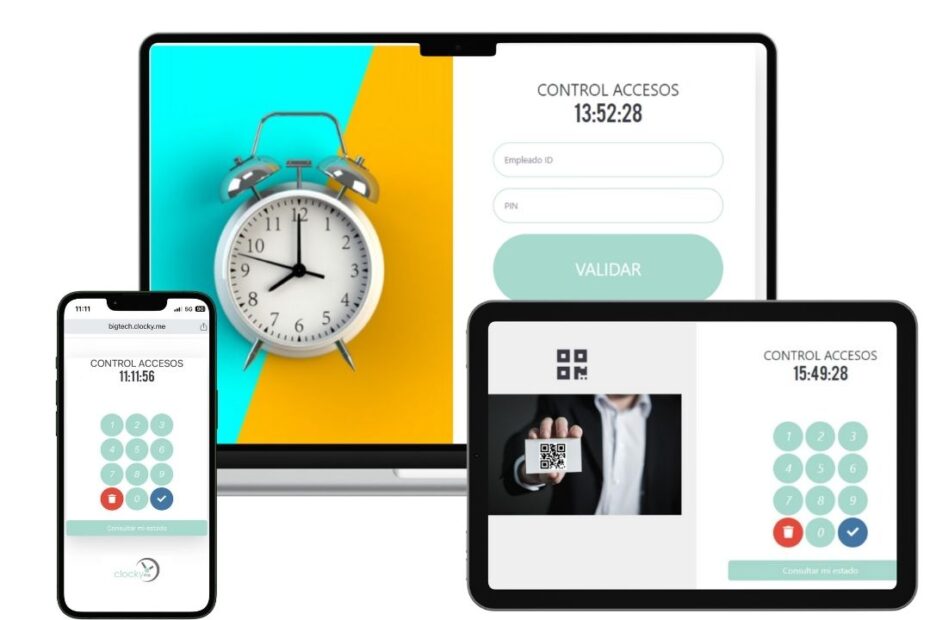 Control horario digital